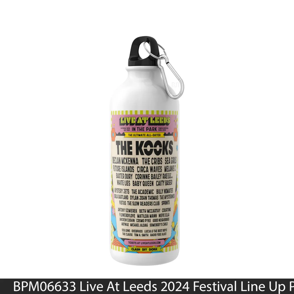 Botol Live At Leeds 2024 Festival Line Up - Music Sport Bottle