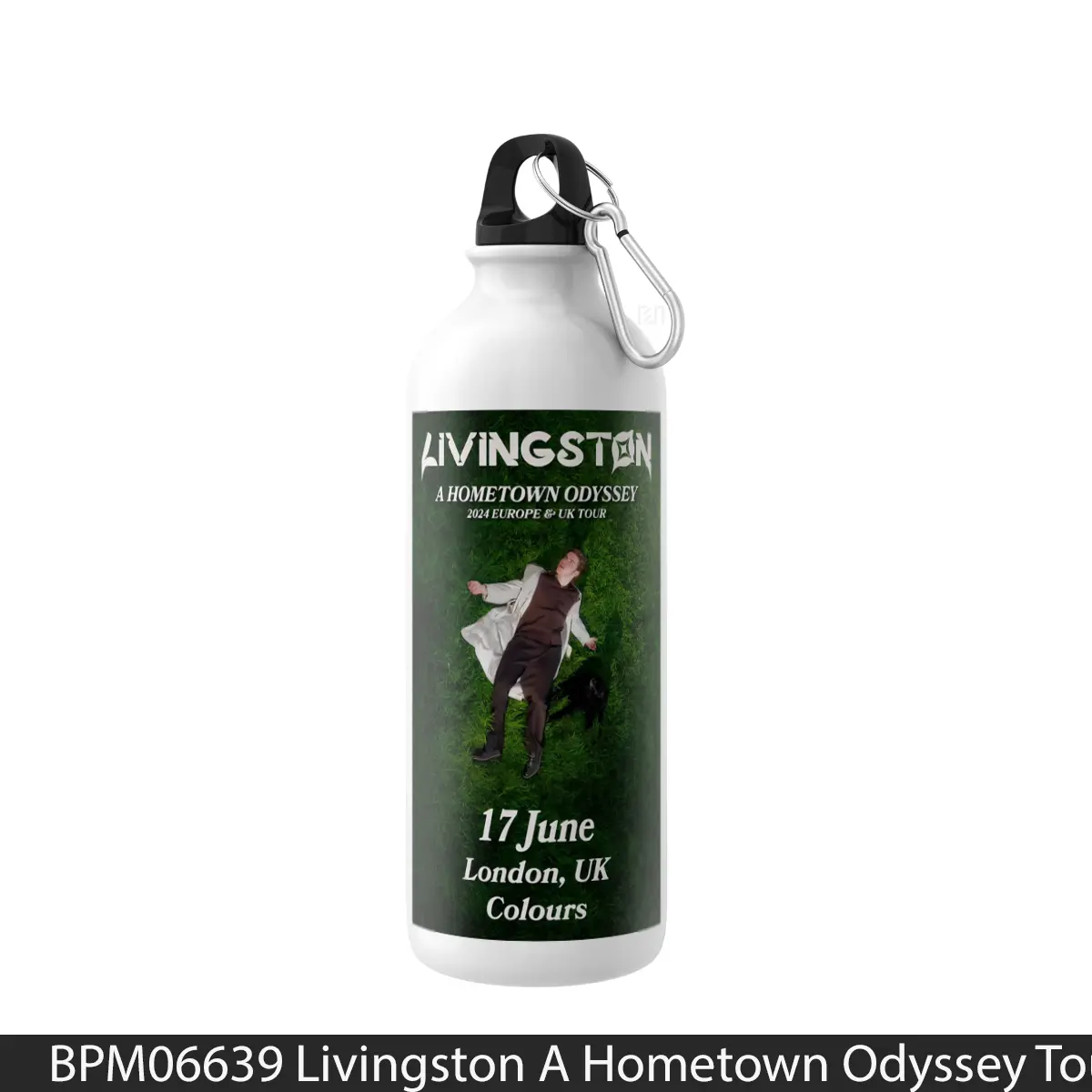 Botol Livingston A Hometown Odyssey Tour 2024 London - Music Sport Bottle
