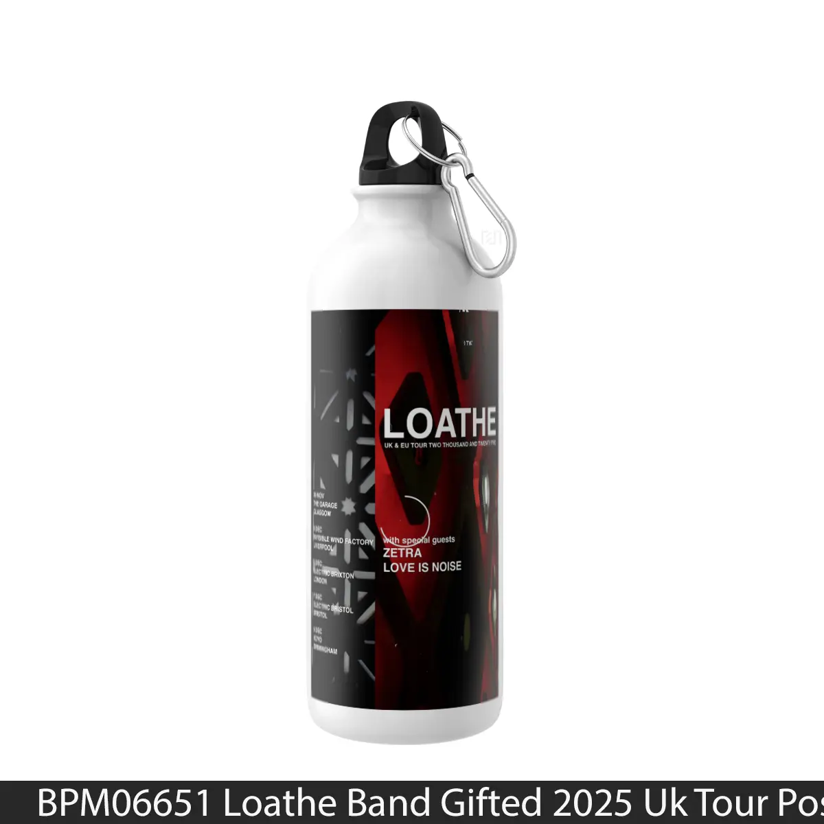 Botol Loathe Band Gifted 2025 Uk Tour - Music Sport Bottle