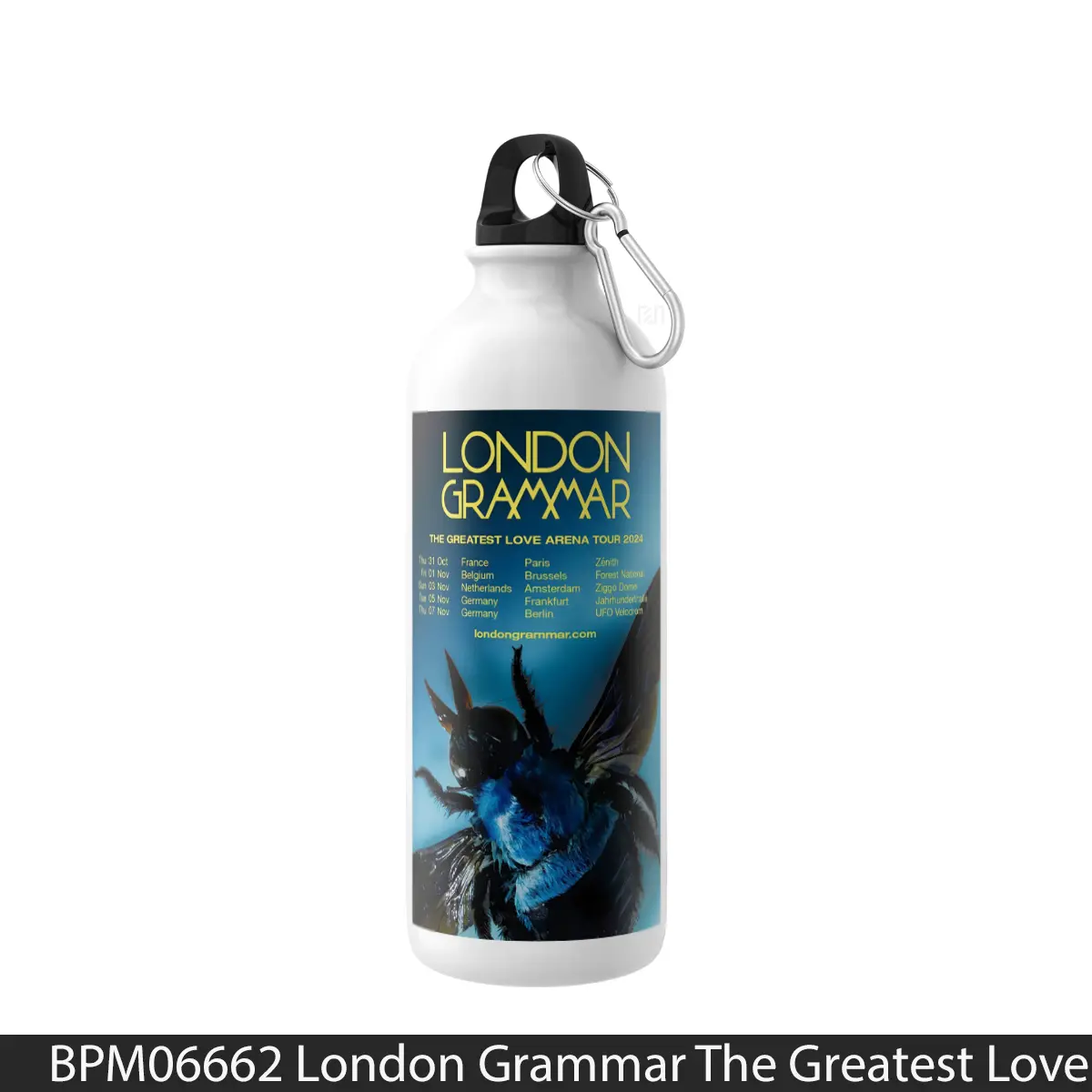 Botol London Grammar The Greatest Love Europe Tour 2024 - Music Sport Bottle