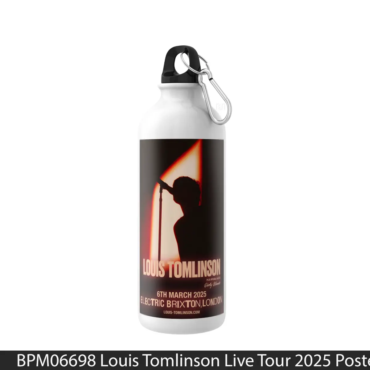 Botol Louis Tomlinson Live Tour 2025 - Music Sport Bottle