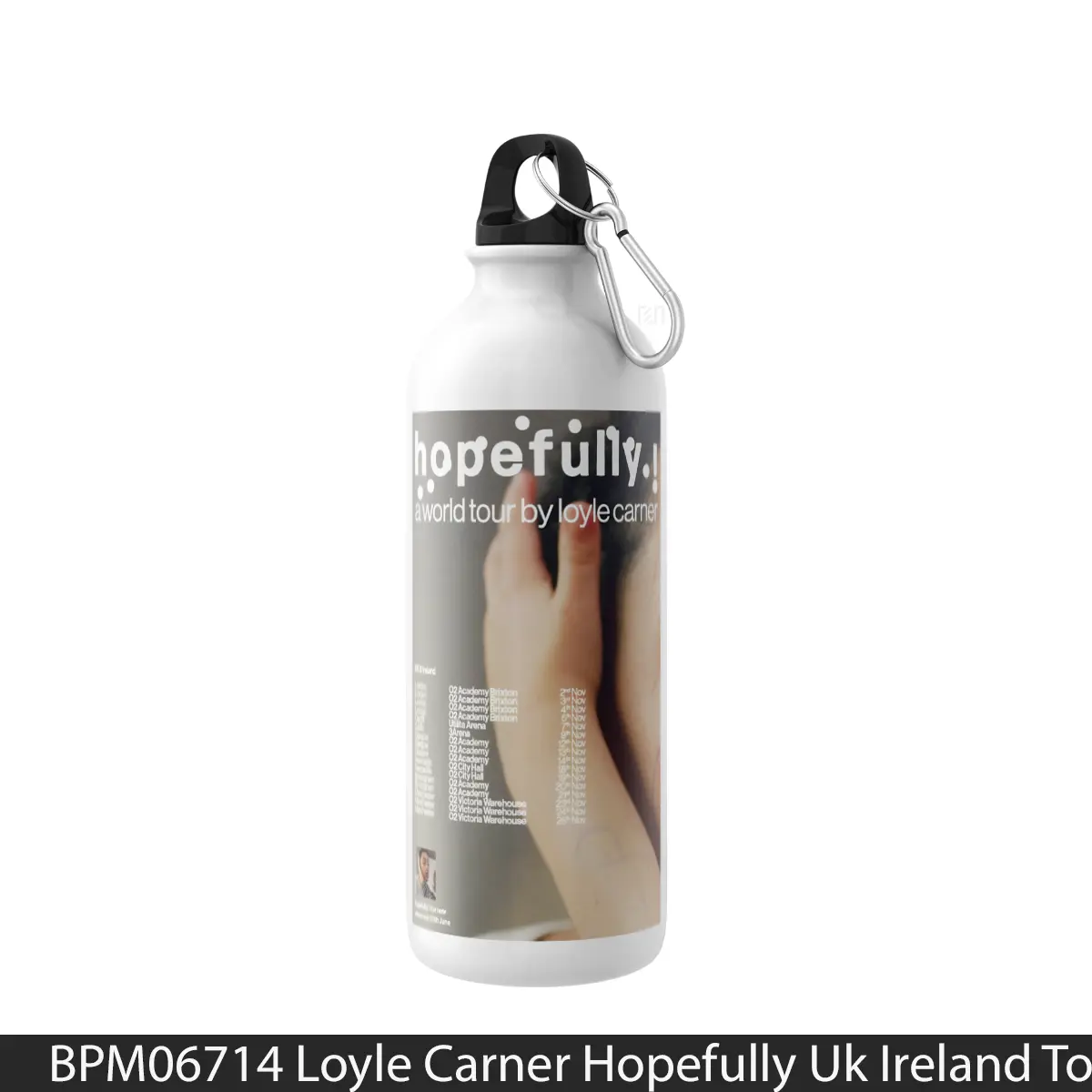 Botol Loyle Carner Hopefully Uk Ireland Tour 2025 - Music Sport Bottle