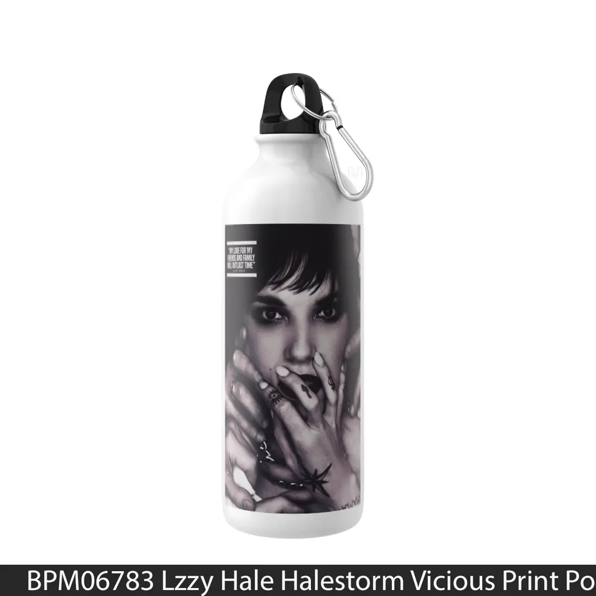 Botol Lzzy Hale Halestorm Vicious Print - Music Sport Bottle