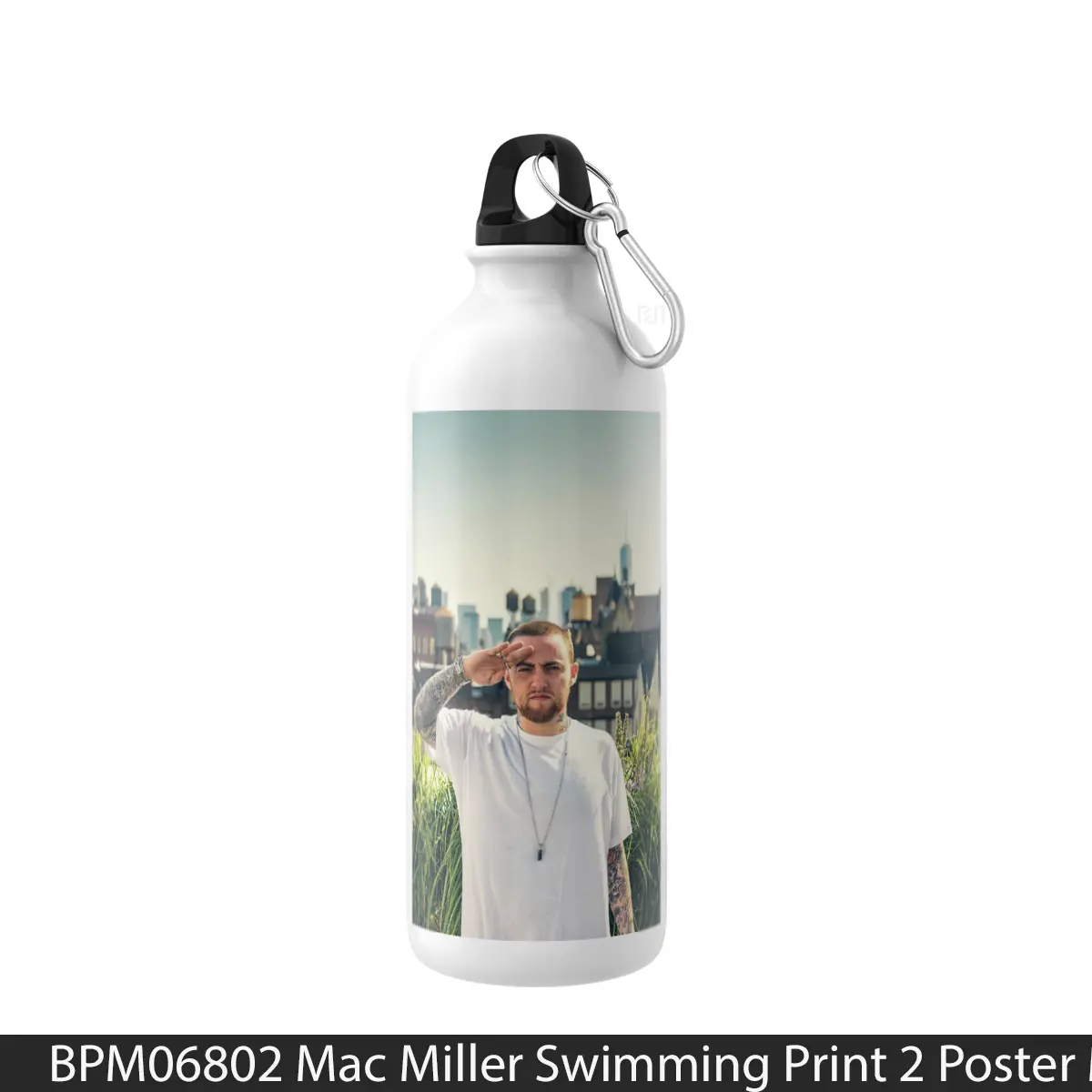 Botol Mac Miller Swimming Print 2 - Music Sport Bottle