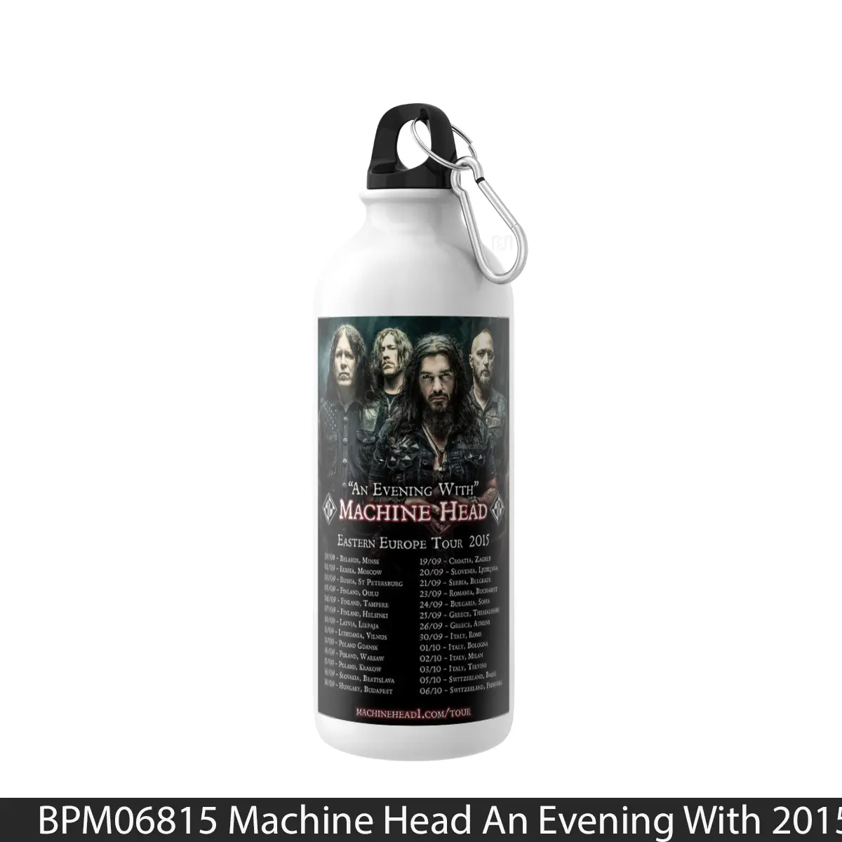 Botol Machine Head An Evening With 2015 Eastern European - Music Sport Bottle