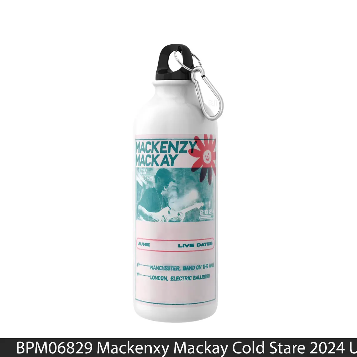 Botol Mackenxy Mackay Cold Stare 2024 Uk Tour - Music Sport Bottle