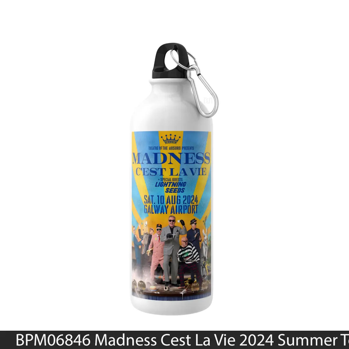 Botol Madness Cest La Vie 2024 Summer Tour - Music Sport Bottle