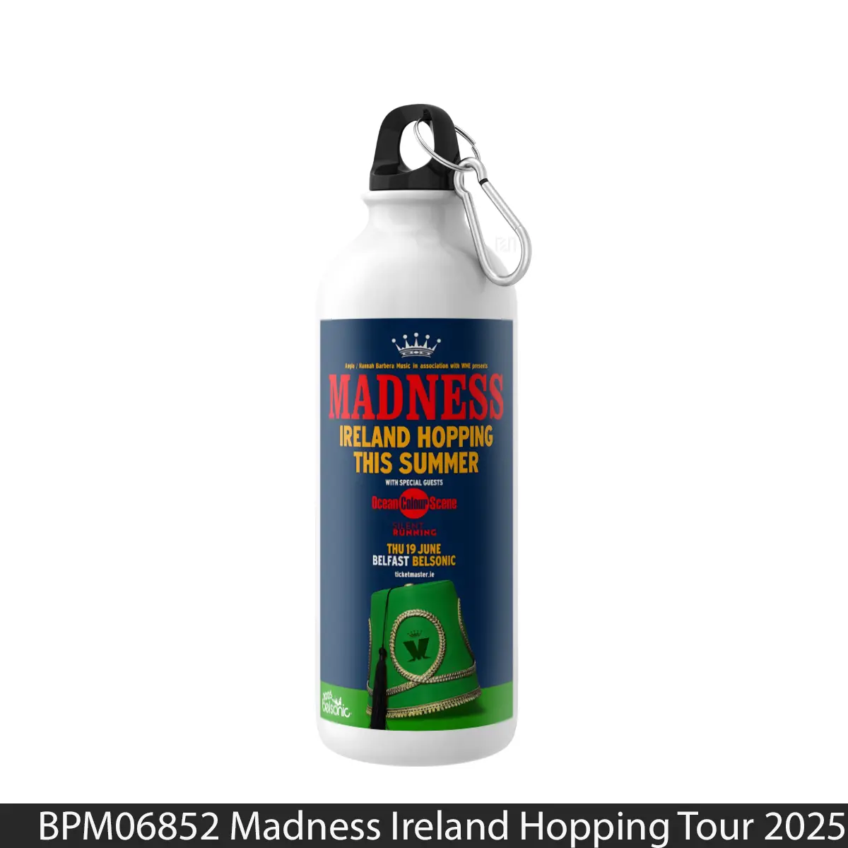 Botol Madness Ireland Hopping Tour 2025 Belfast - Music Sport Bottle