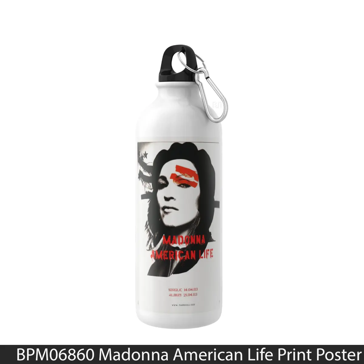 Botol Madonna American Life Print - Music Sport Bottle
