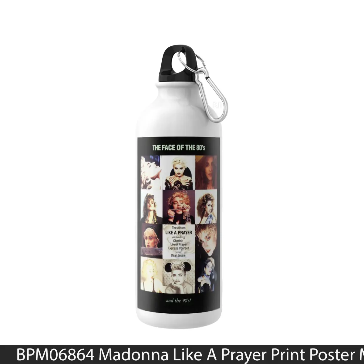 Botol Madonna Like A Prayer Print - Music Sport Bottle