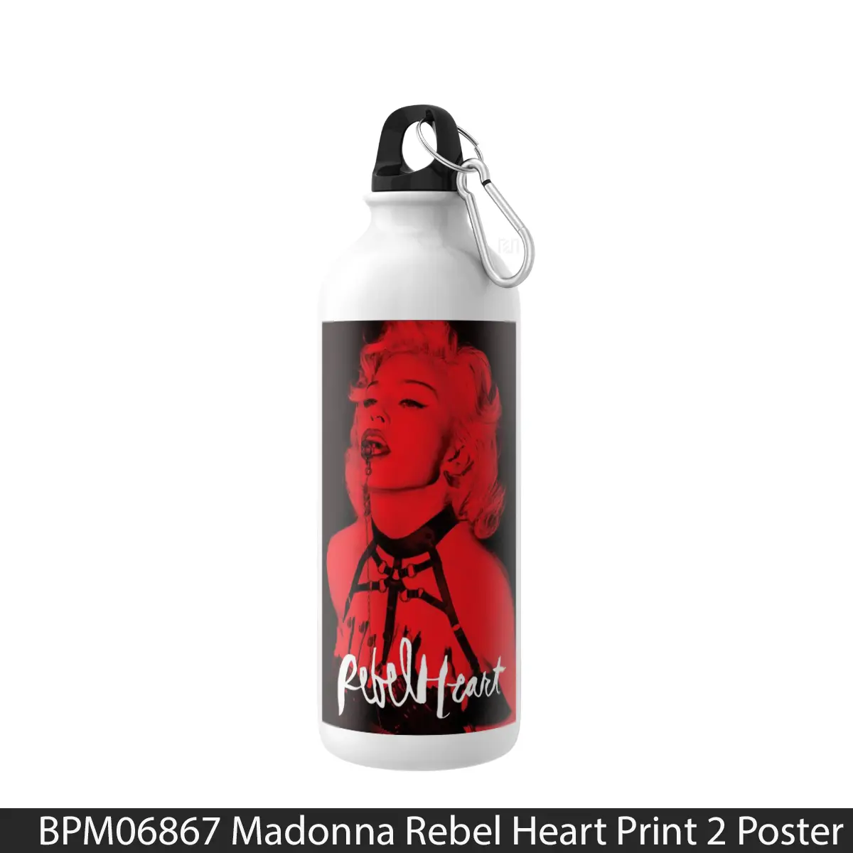 Botol Madonna Rebel Heart Print 2 - Music Sport Bottle