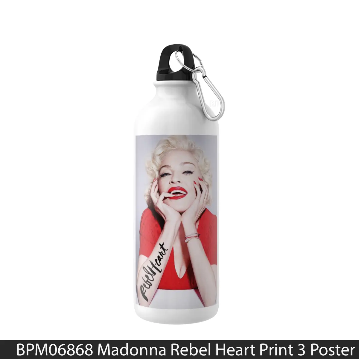 Botol Madonna Rebel Heart Print 3 - Music Sport Bottle