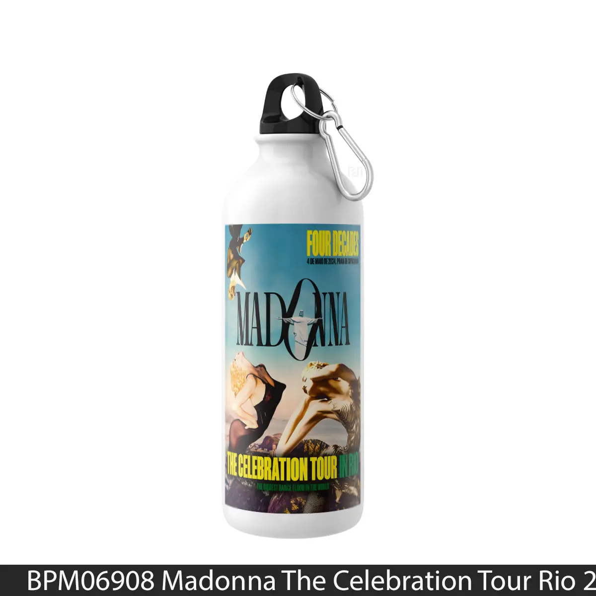 Botol Madonna The Celebration Tour Rio 2024 - Music Sport Bottle