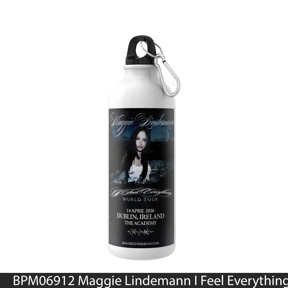 Botol Maggie Lindemann I Feel Everything 2026 Ireland Tour - Music Sport Bottle