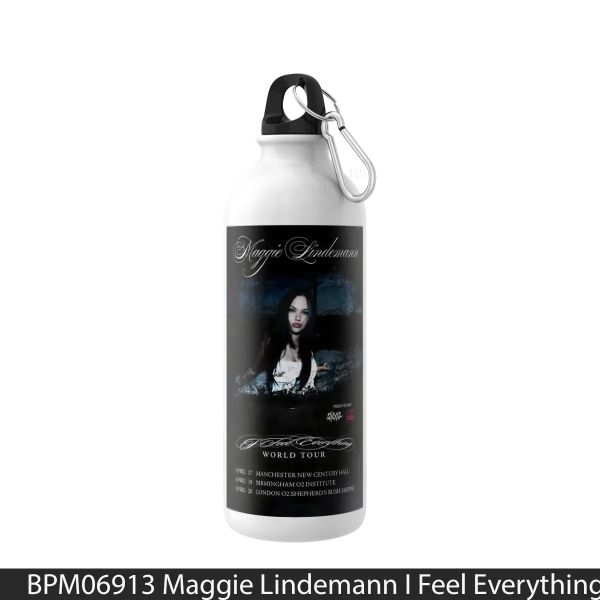 Botol Maggie Lindemann I Feel Everything 2026 Uk Tour Manchester - Music Sport Bottle