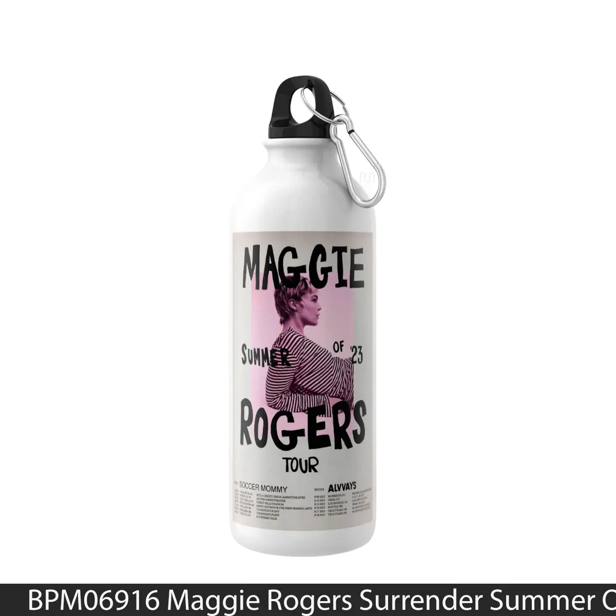 Botol Maggie Rogers Surrender Summer Of 23 Tour North America - Music Sport Bottle