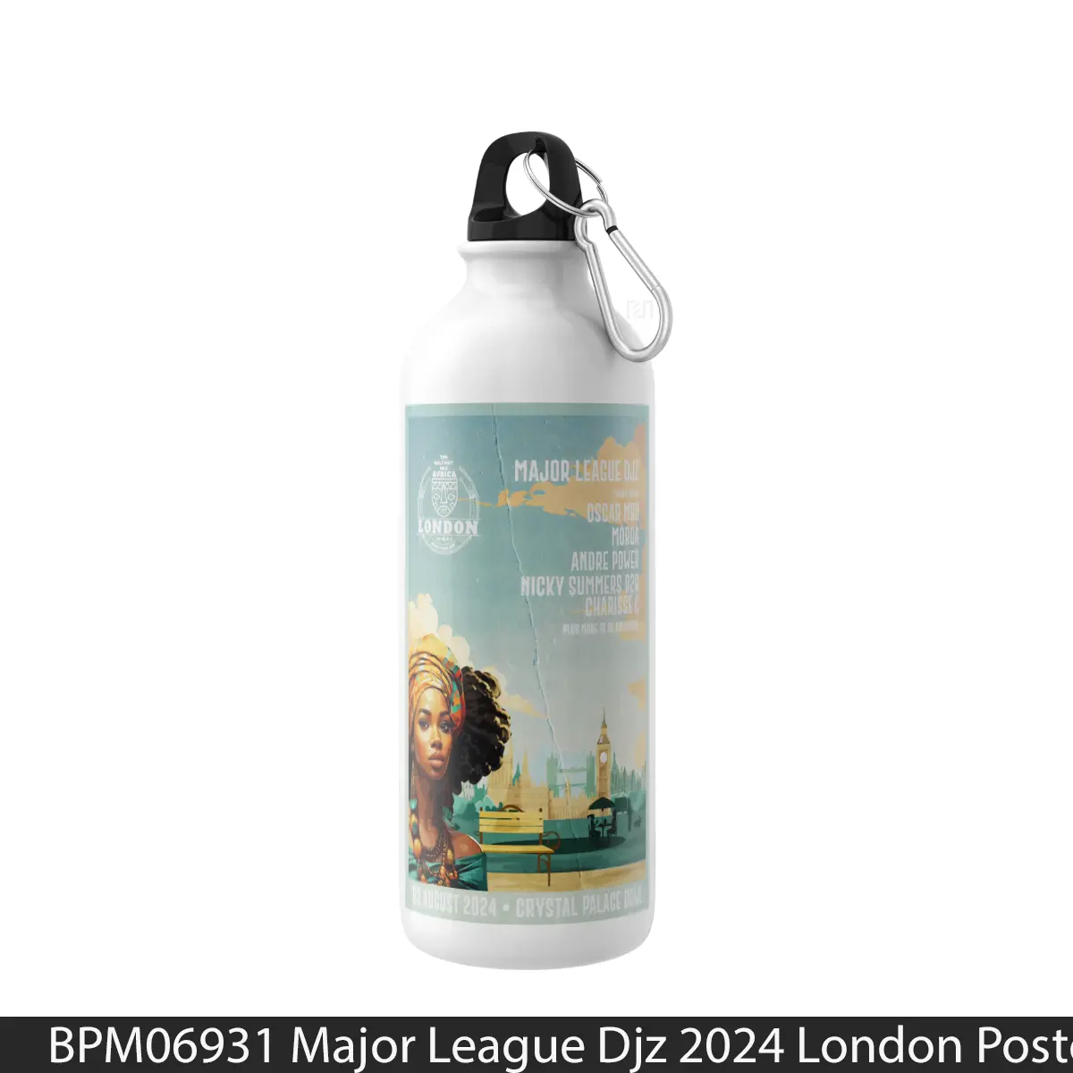 Botol Major League Djz 2024 London - Music Sport Bottle