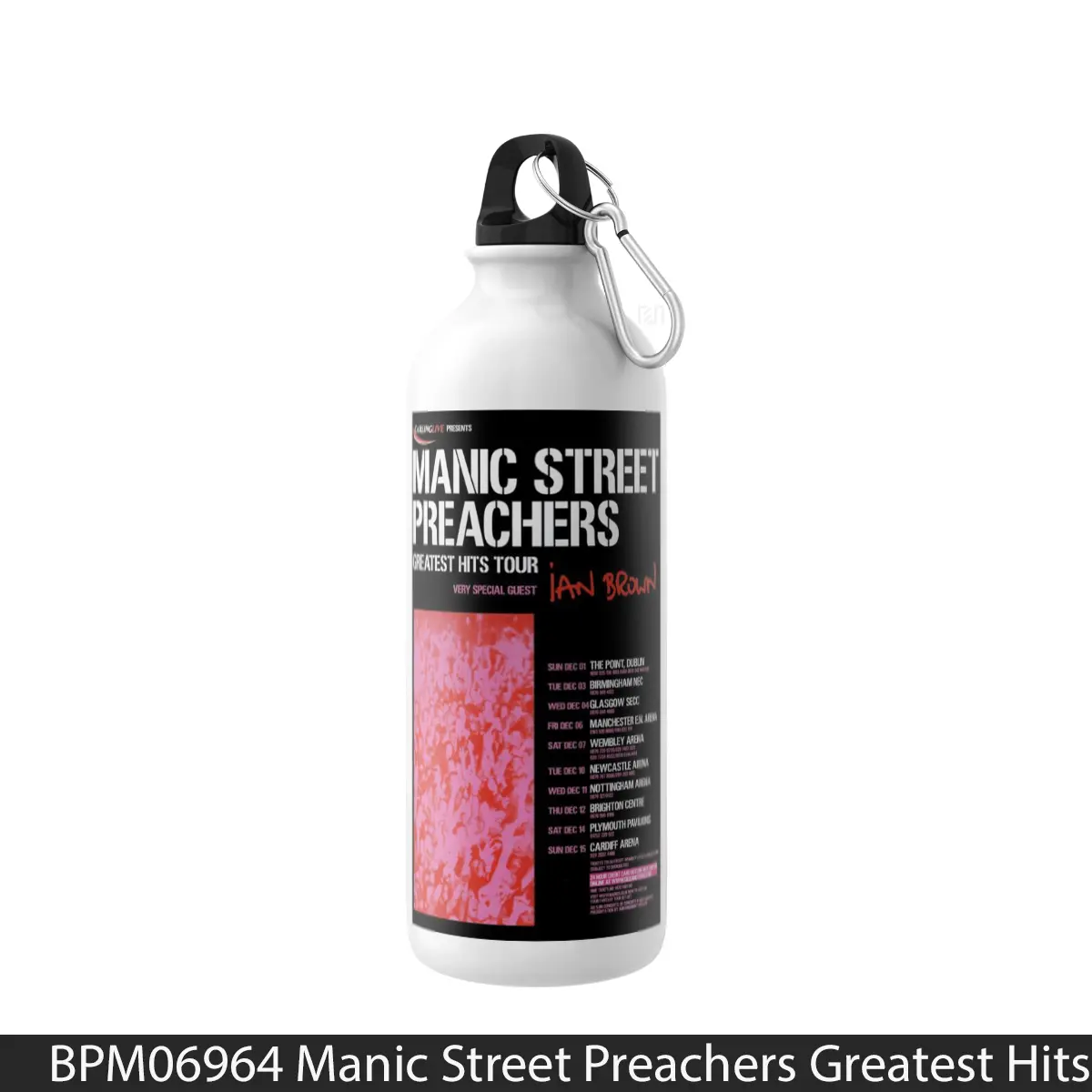 Botol Manic Street Preachers Greatest Hits Tour 2002 - Music Sport Bottle