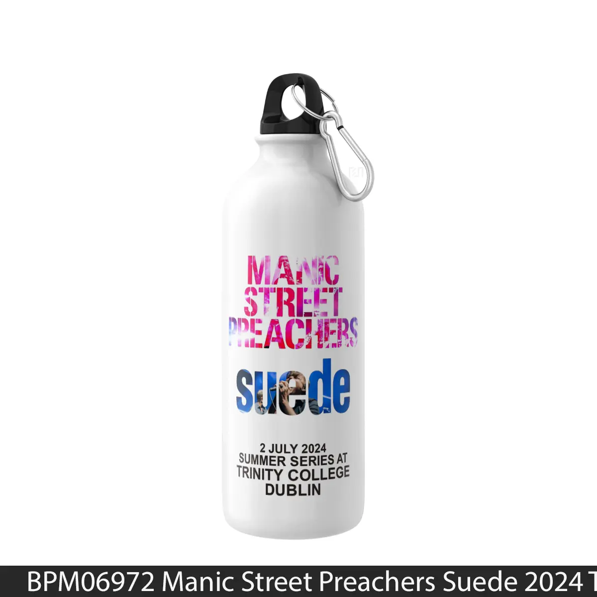 Botol Manic Street Preachers Suede 2024 Tour Dublin Trinity College - Music Sport Bottle