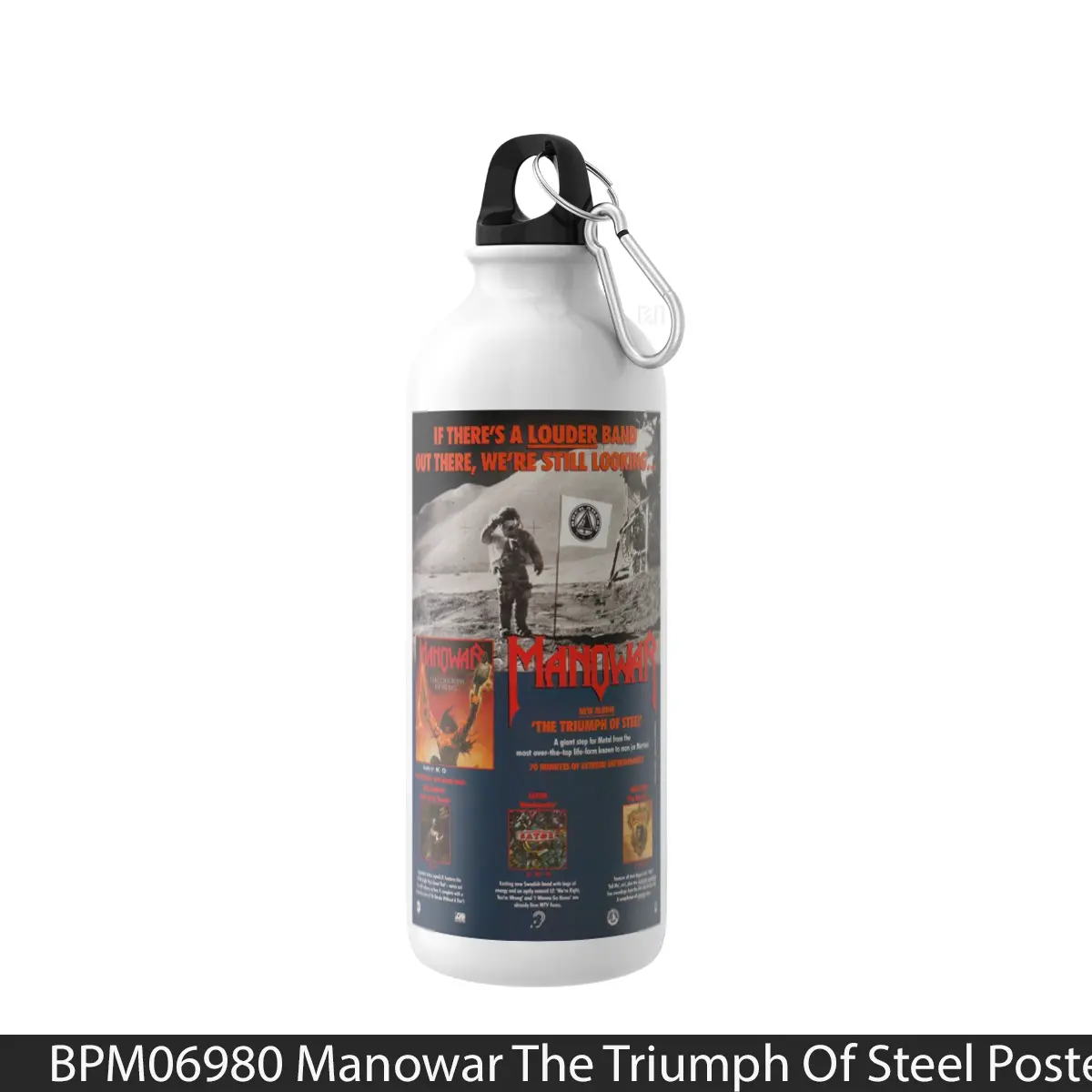 Botol Manowar The Triumph Of Steel - Music Sport Bottle