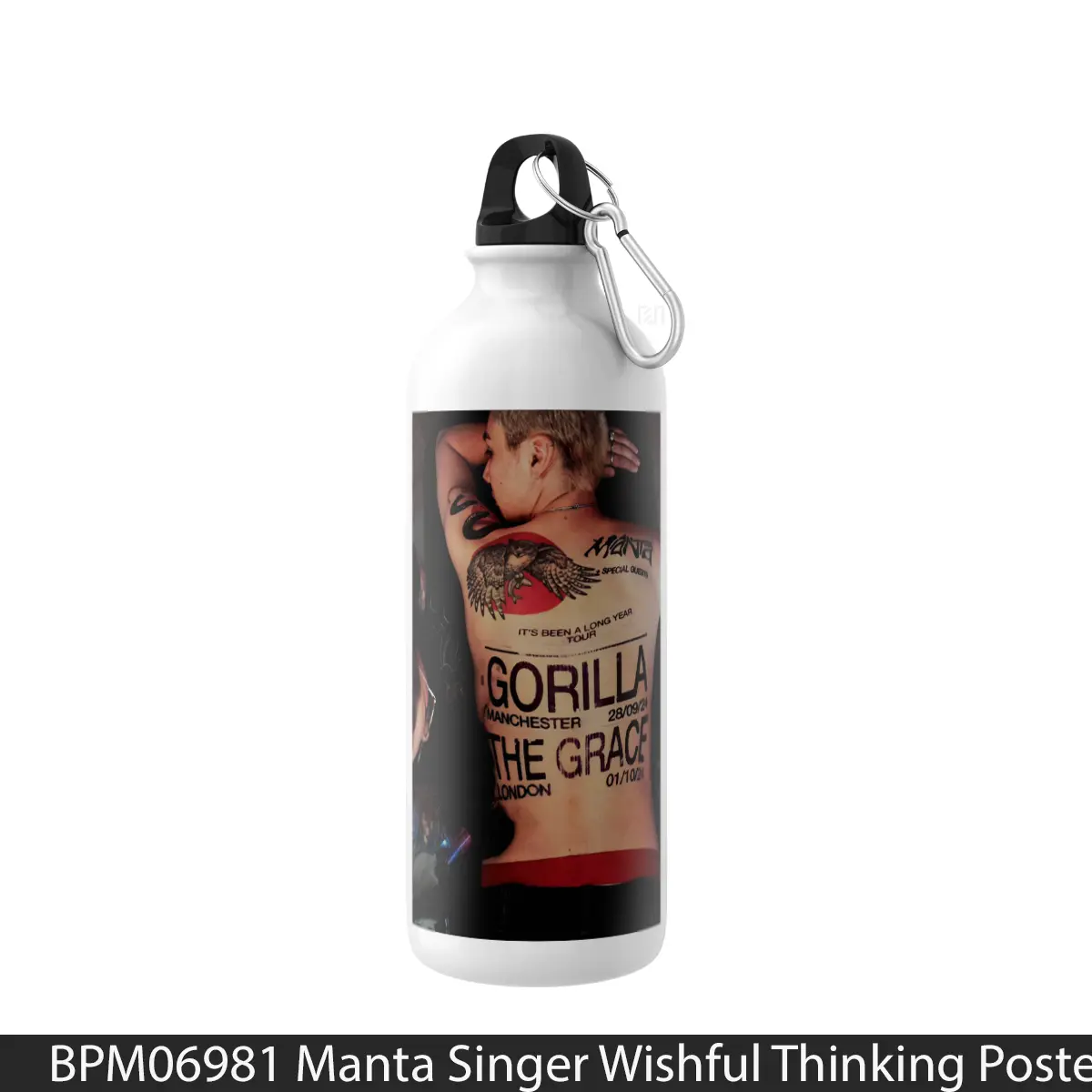 Botol Manta Singer Wishful Thinking - Music Sport Bottle