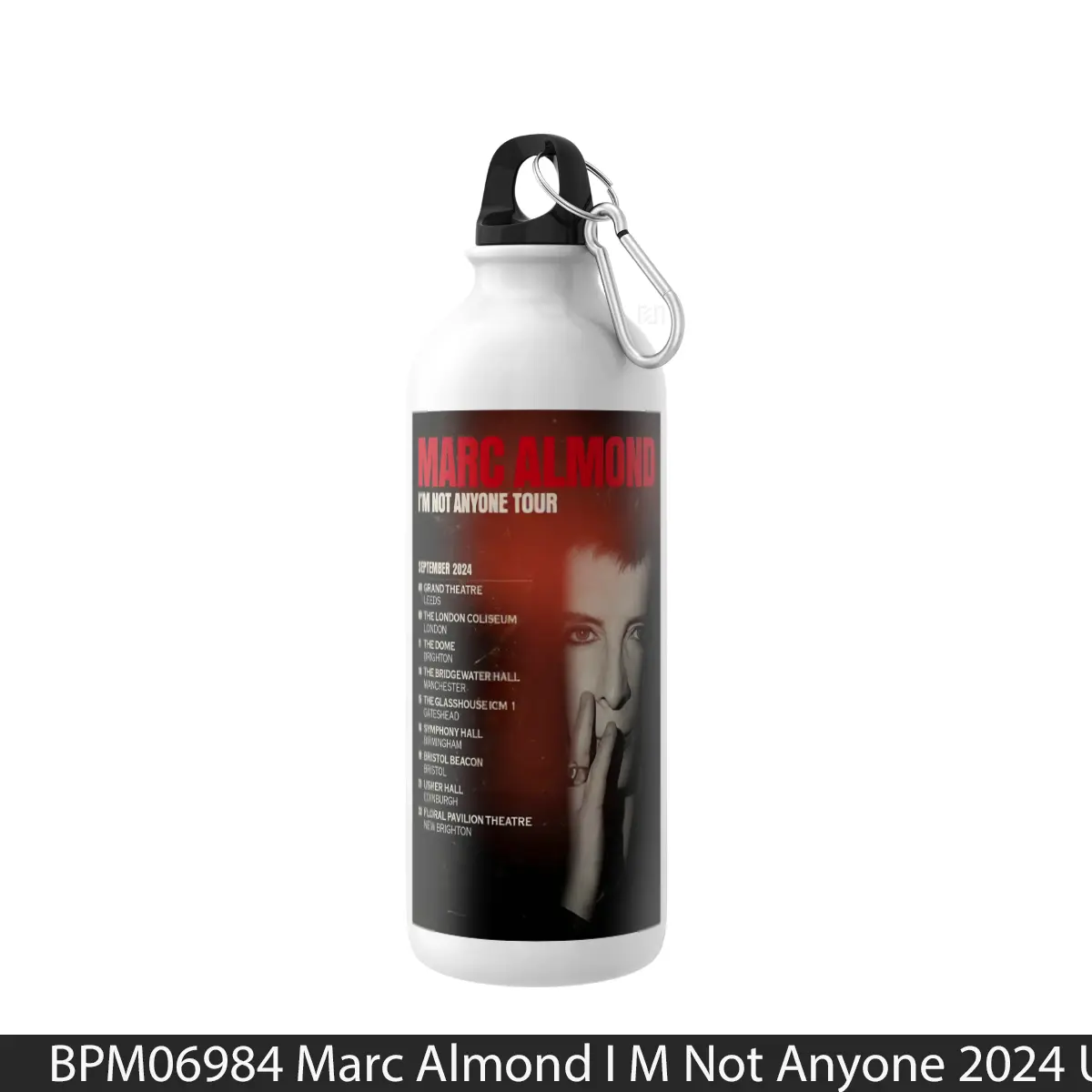 Botol Marc Almond I M Not Anyone 2024 Uk Tour - Music Sport Bottle