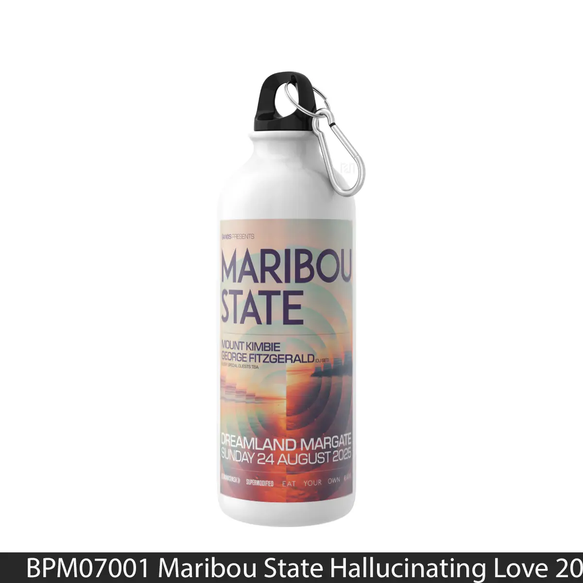 Botol Maribou State Hallucinating Love 2026 Uk Tour - Music Sport Bottle