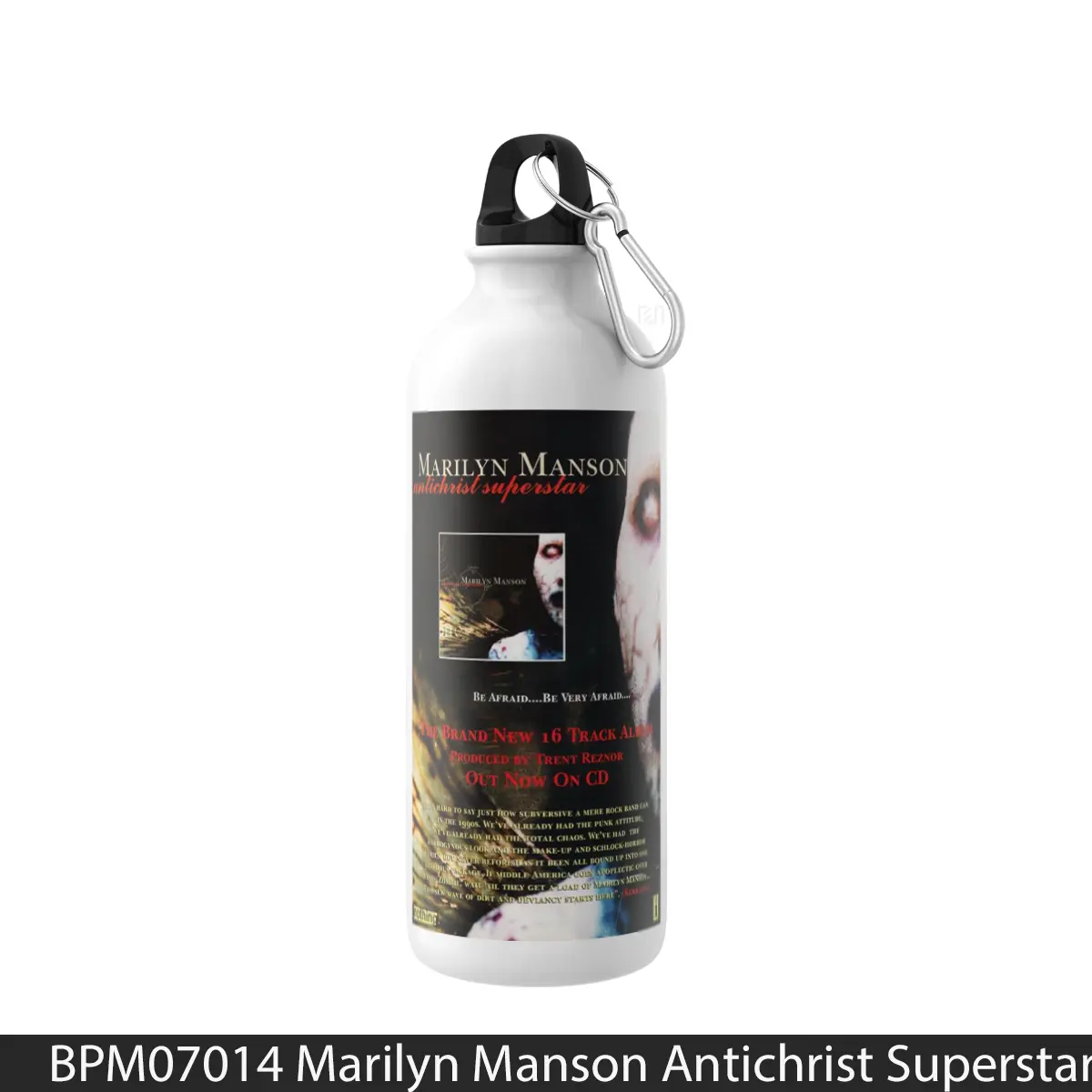 Botol Marilyn Manson Antichrist Superstar - Music Sport Bottle