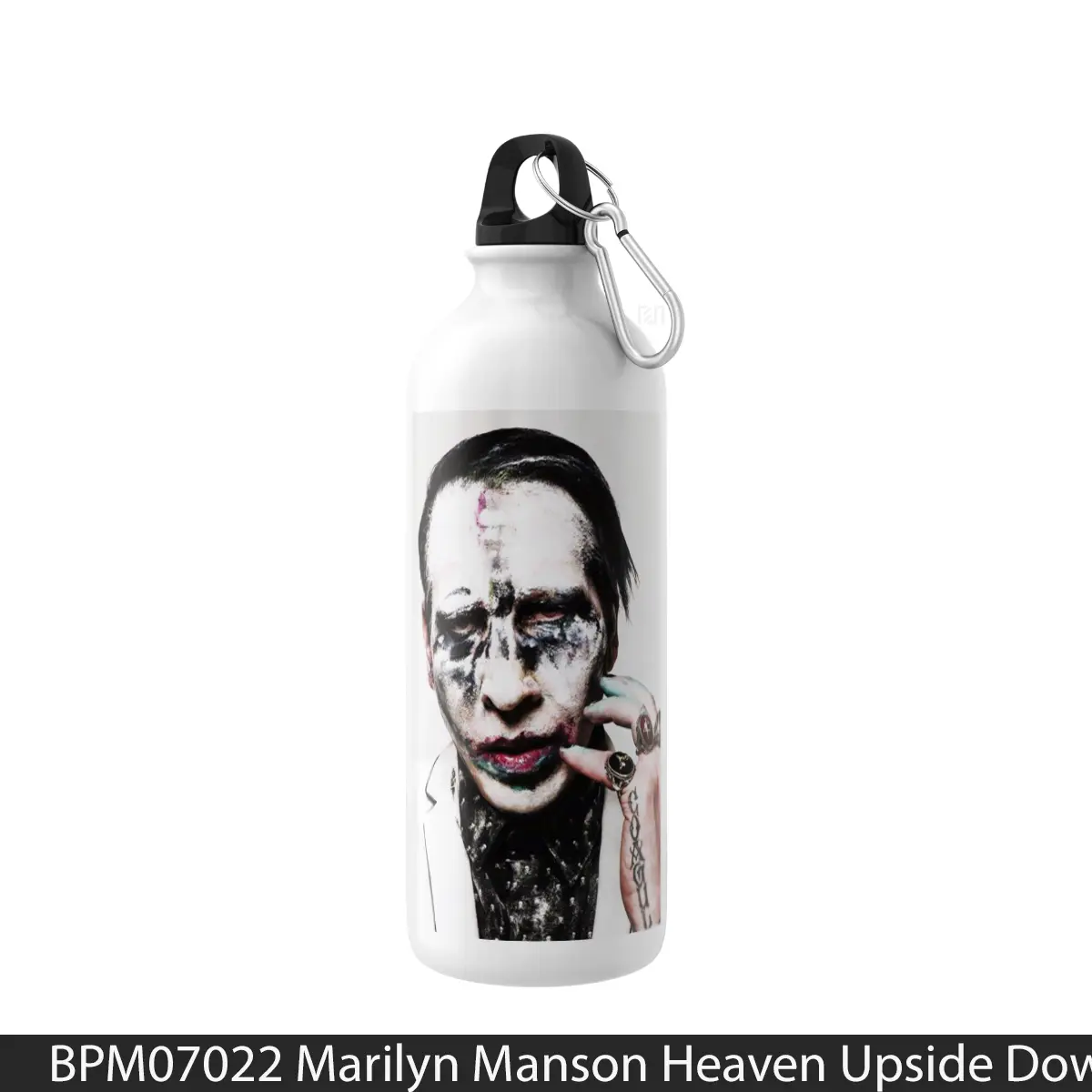 Botol Marilyn Manson Heaven Upside Down Print - Music Sport Bottle