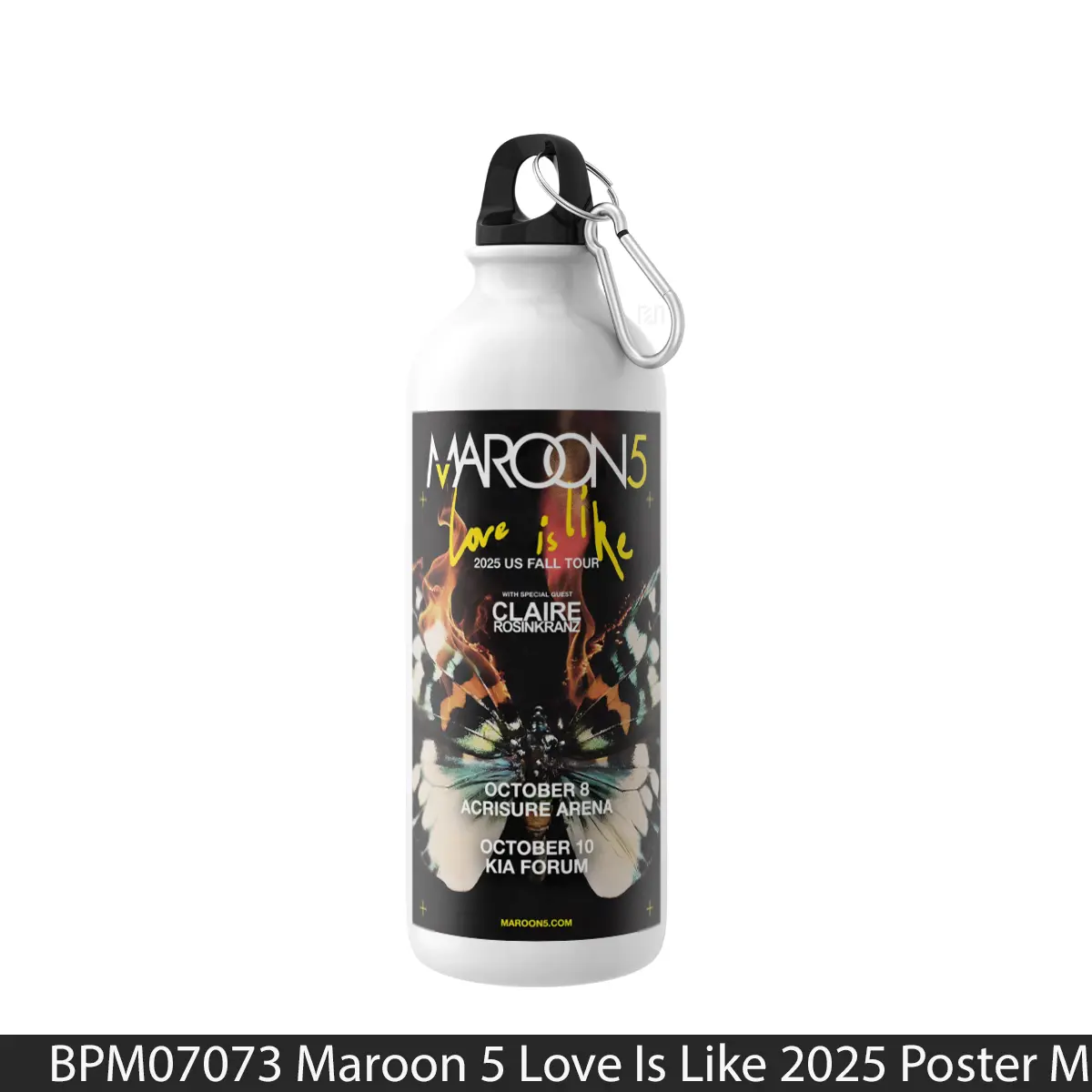Botol Maroon 5 Love Is Like 2025 - Music Sport Bottle