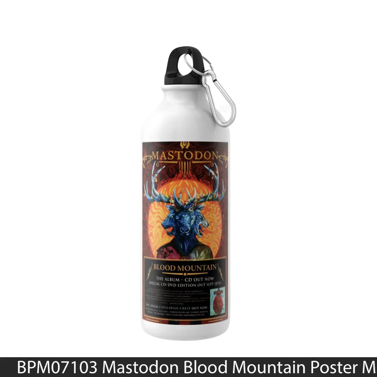 Botol Mastodon Blood Mountain - Music Sport Bottle