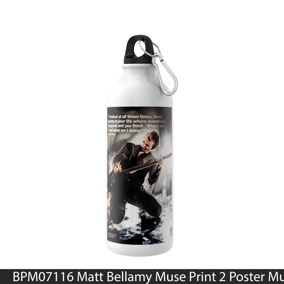 Botol Matt Bellamy Muse Print 2 - Music Sport Bottle
