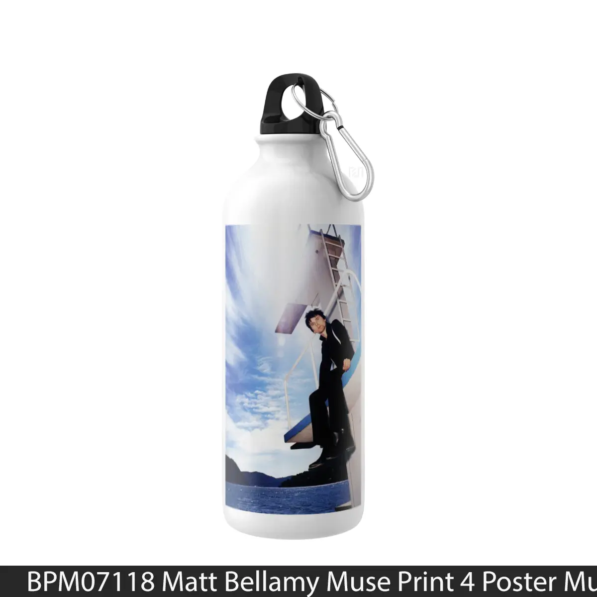 Botol Matt Bellamy Muse Print 4 - Music Sport Bottle