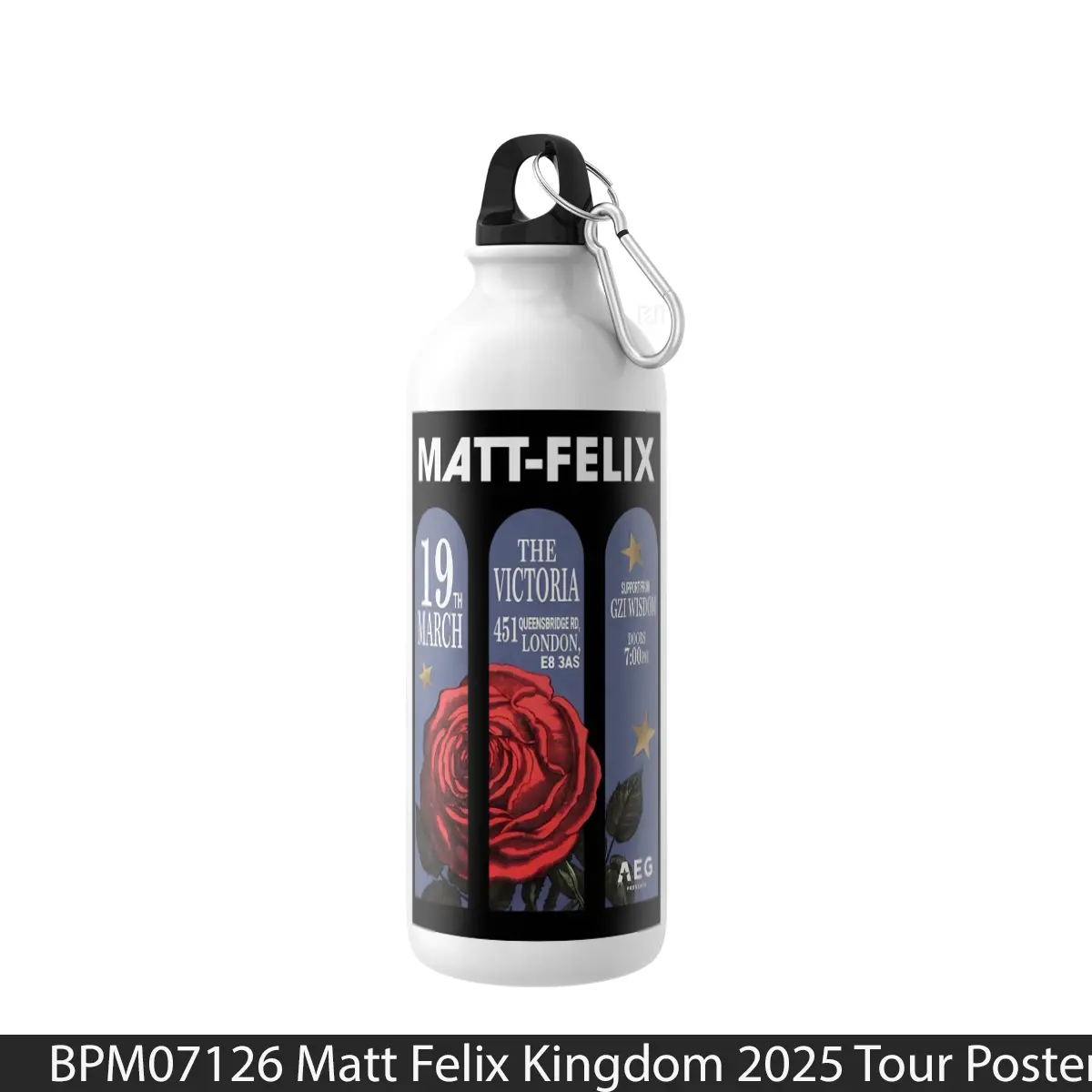 Botol Matt Felix Kingdom 2025 Tour - Music Sport Bottle