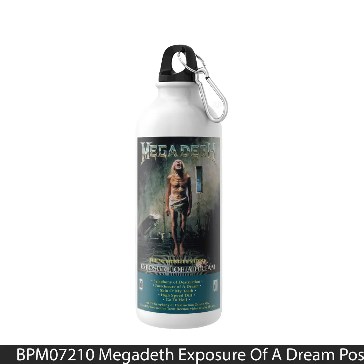 Botol Megadeth Exposure Of A Dream - Music Sport Bottle