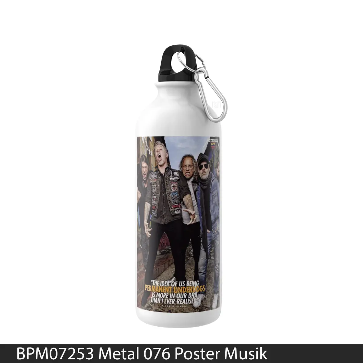Botol Metal 076 - Music Sport Bottle