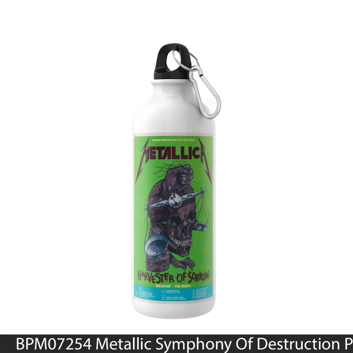 Botol Metallic Symphony Of Destruction - Music Sport Bottle