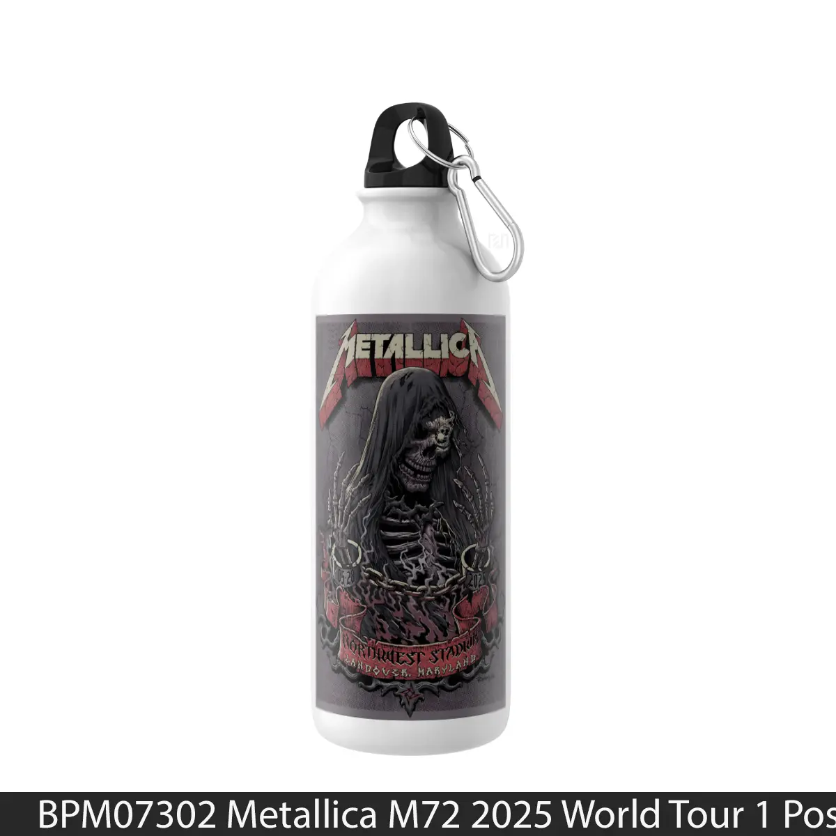 Botol Metallica M72 2025 World Tour 1 - Music Sport Bottle