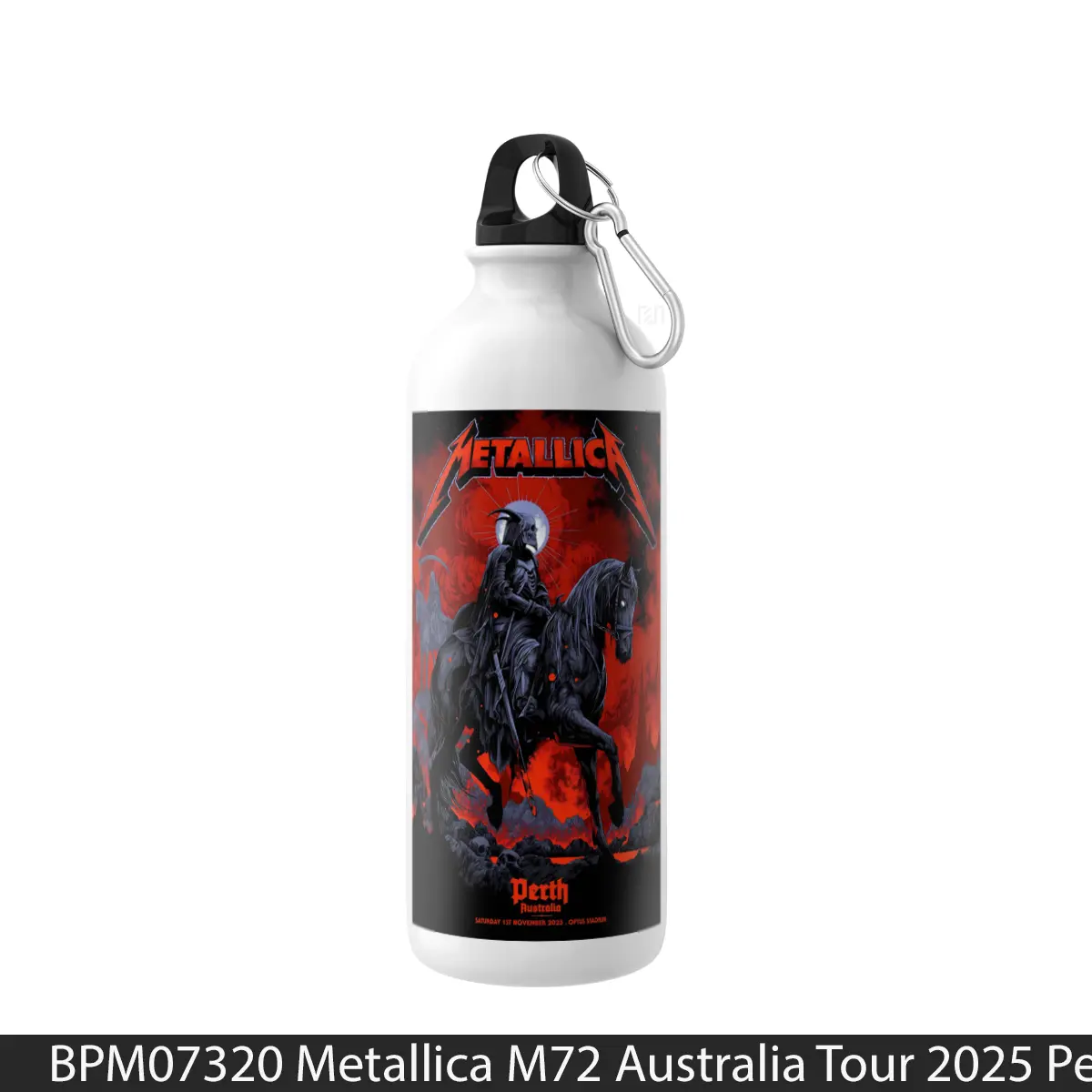 Botol Metallica M72 Australia Tour 2025 Perth - Music Sport Bottle