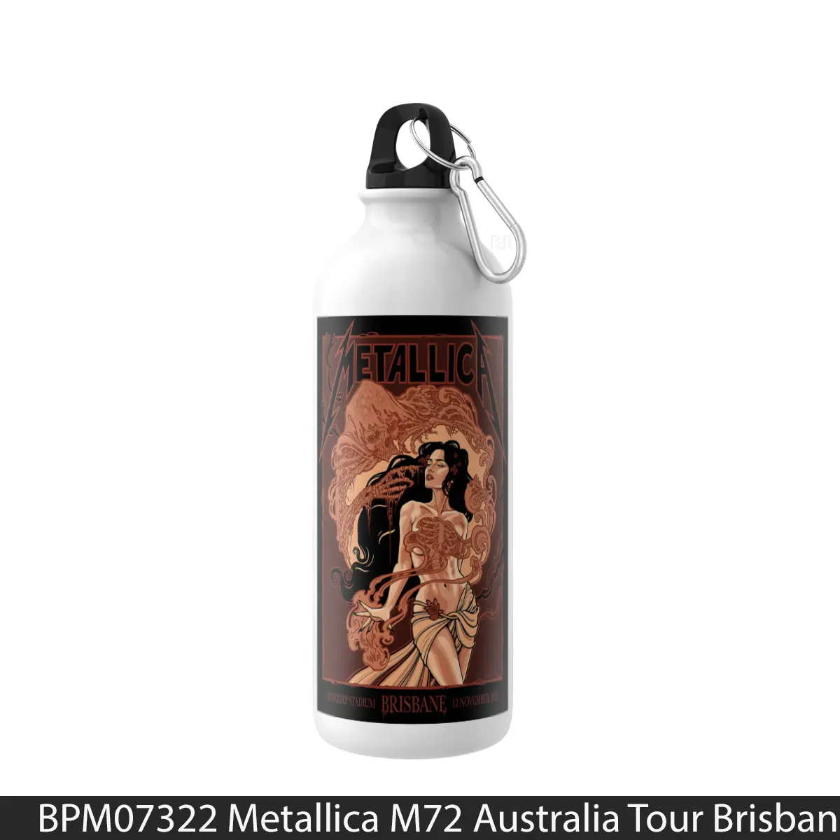 Botol Metallica M72 Australia Tour Brisbane Suncorp 2025 - Music Sport Bottle