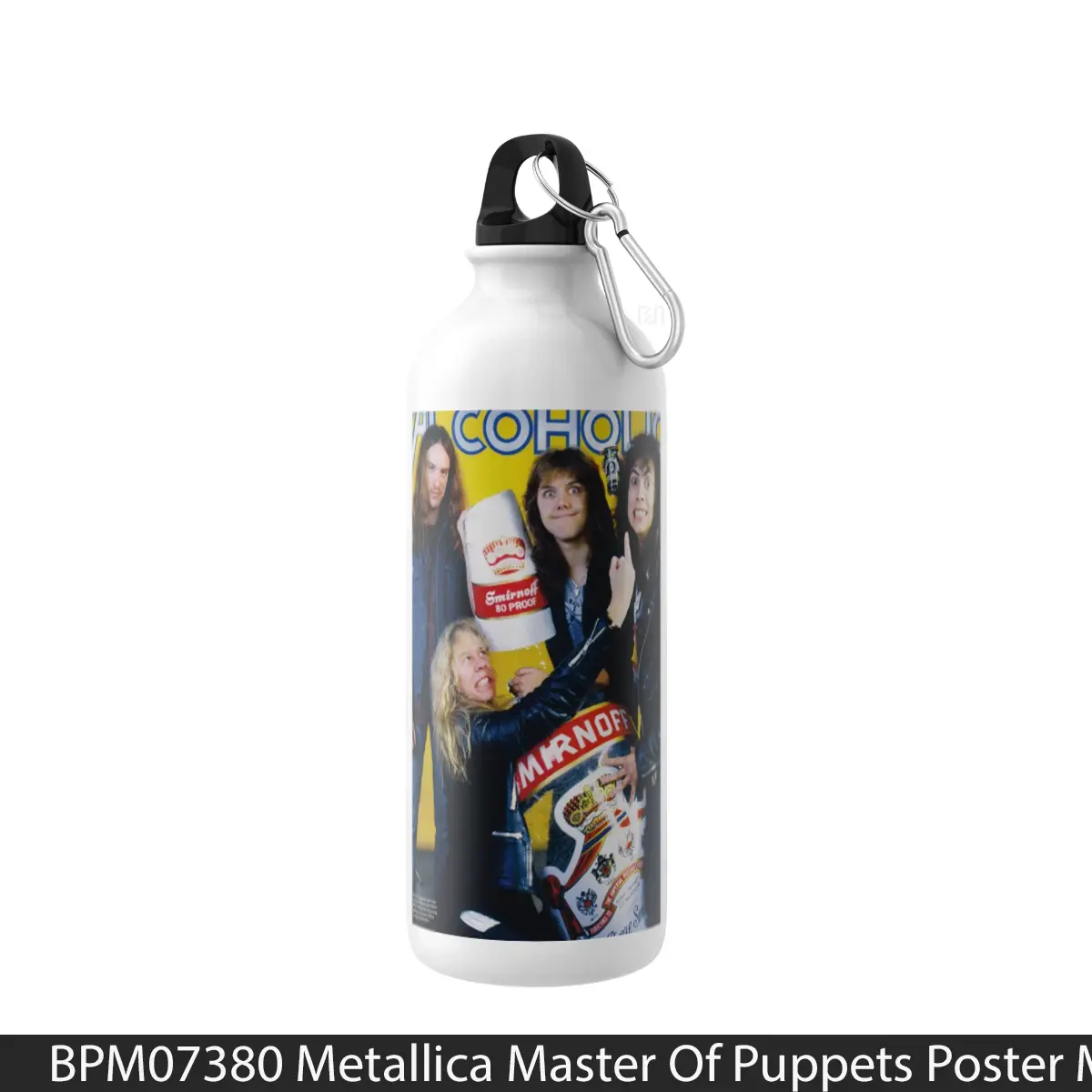 Botol Metallica Master Of Puppets - Music Sport Bottle