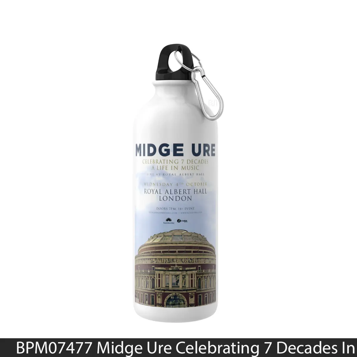 Botol Midge Ure Celebrating 7 Decades In Music 2023 Tour - Music Sport Bottle