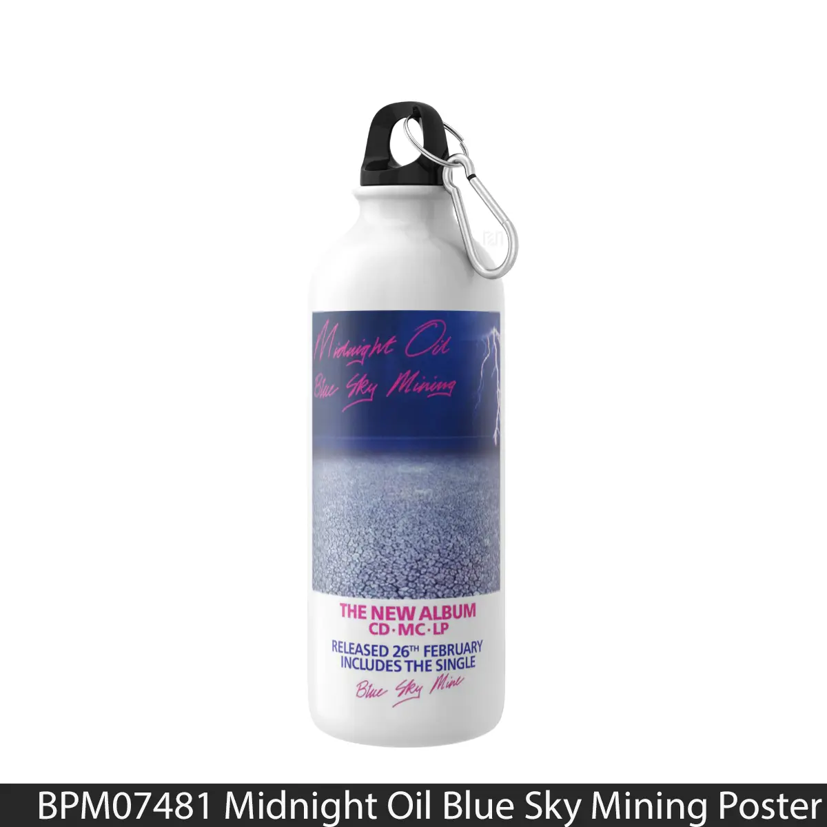 Botol Midnight Oil Blue Sky Mining - Music Sport Bottle