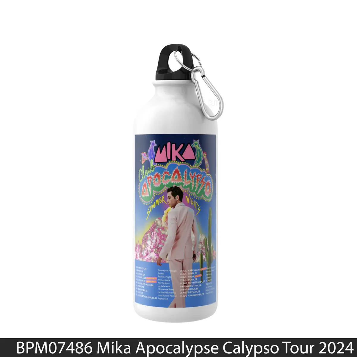 Botol Mika Apocalypse Calypso Tour 2024 - Music Sport Bottle