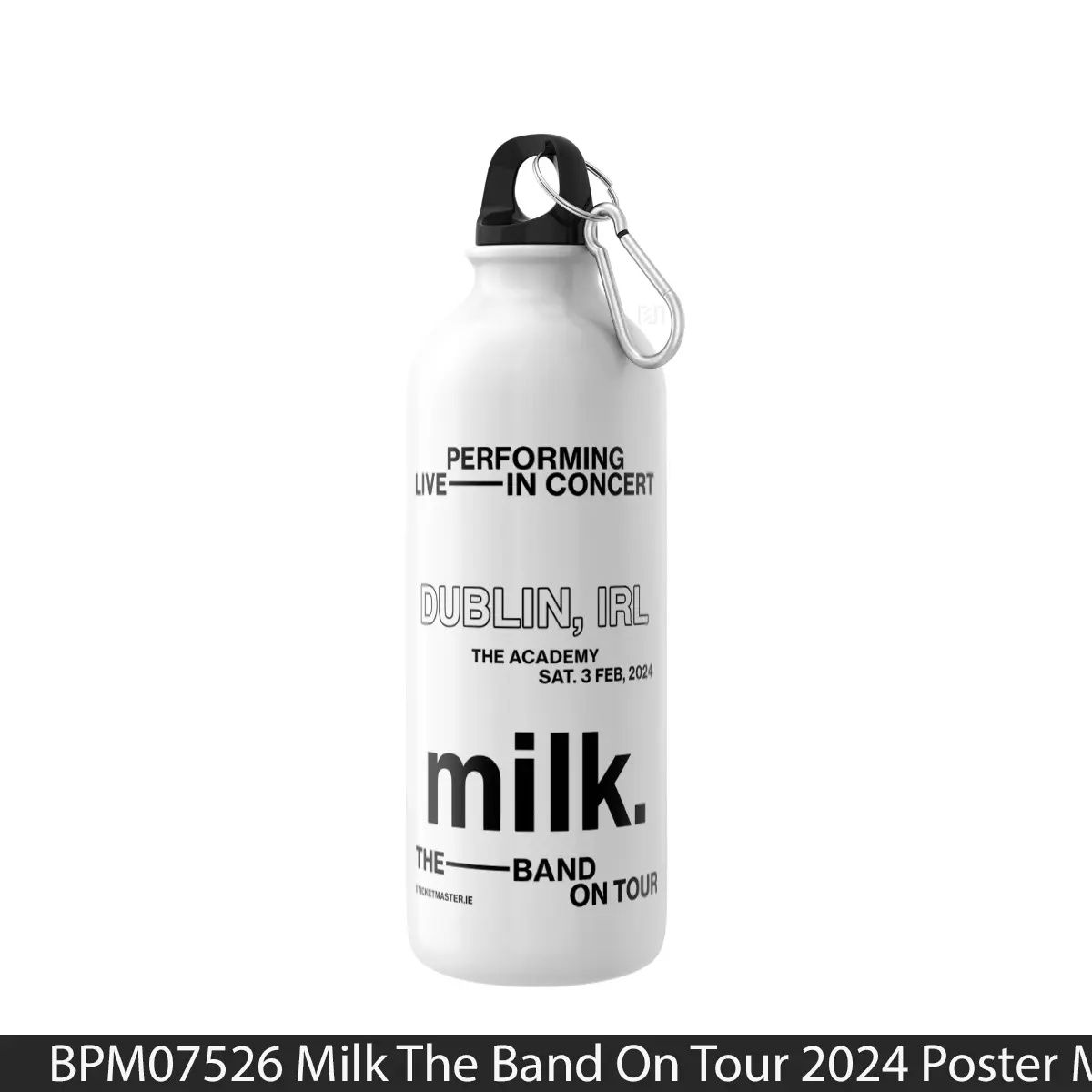 Botol Milk The Band On Tour 2024 - Music Sport Bottle