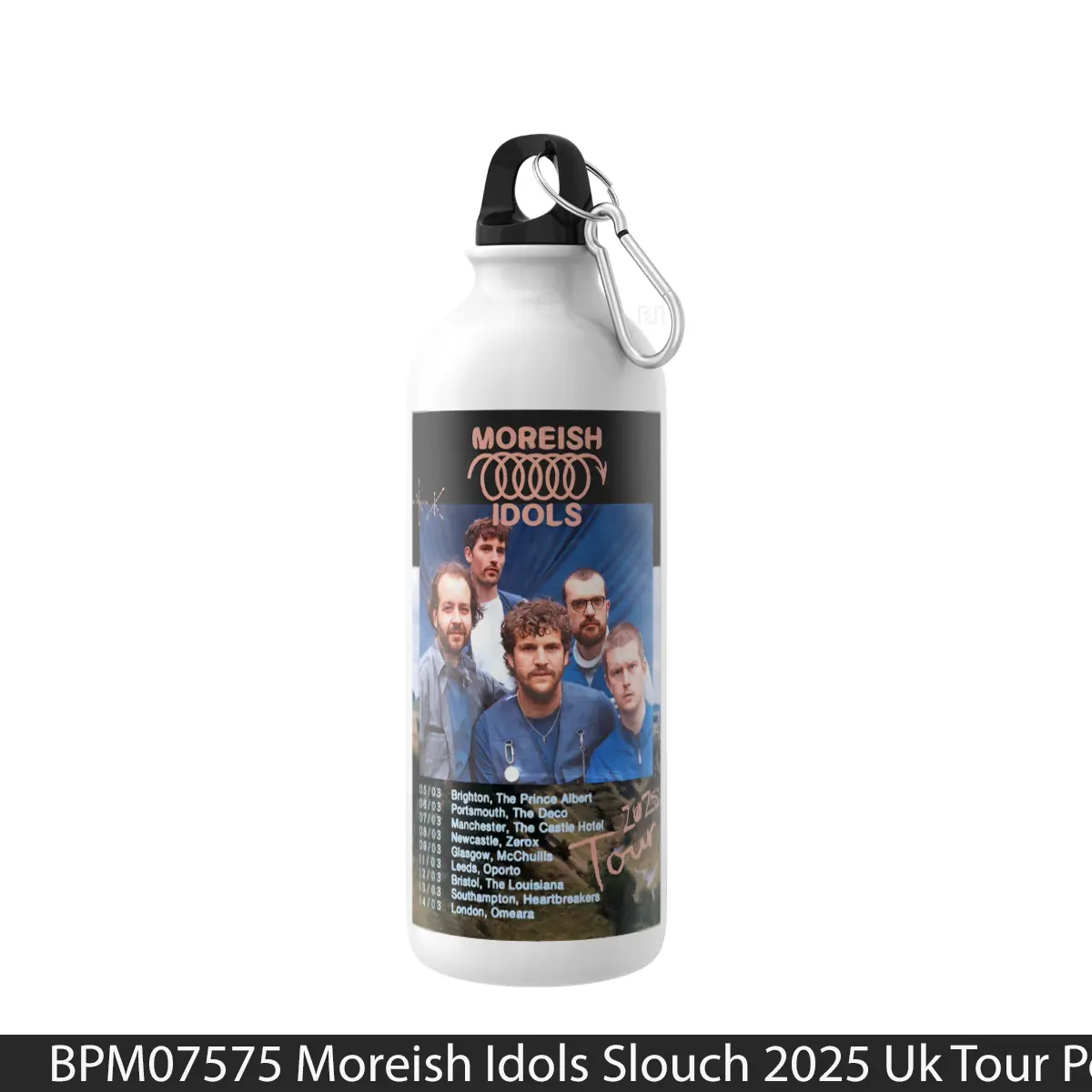 Botol Moreish Idols Slouch 2025 Uk Tour - Music Sport Bottle
