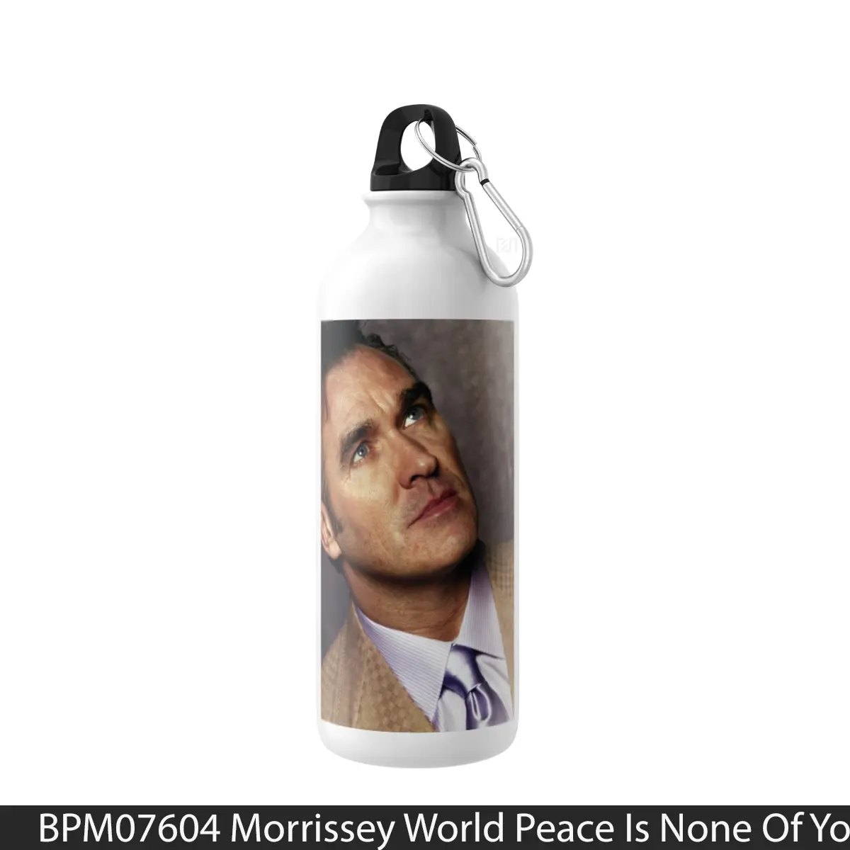Botol Morrissey World Peace Is None Of Your Business Pos 1 - Music Sport Bottle