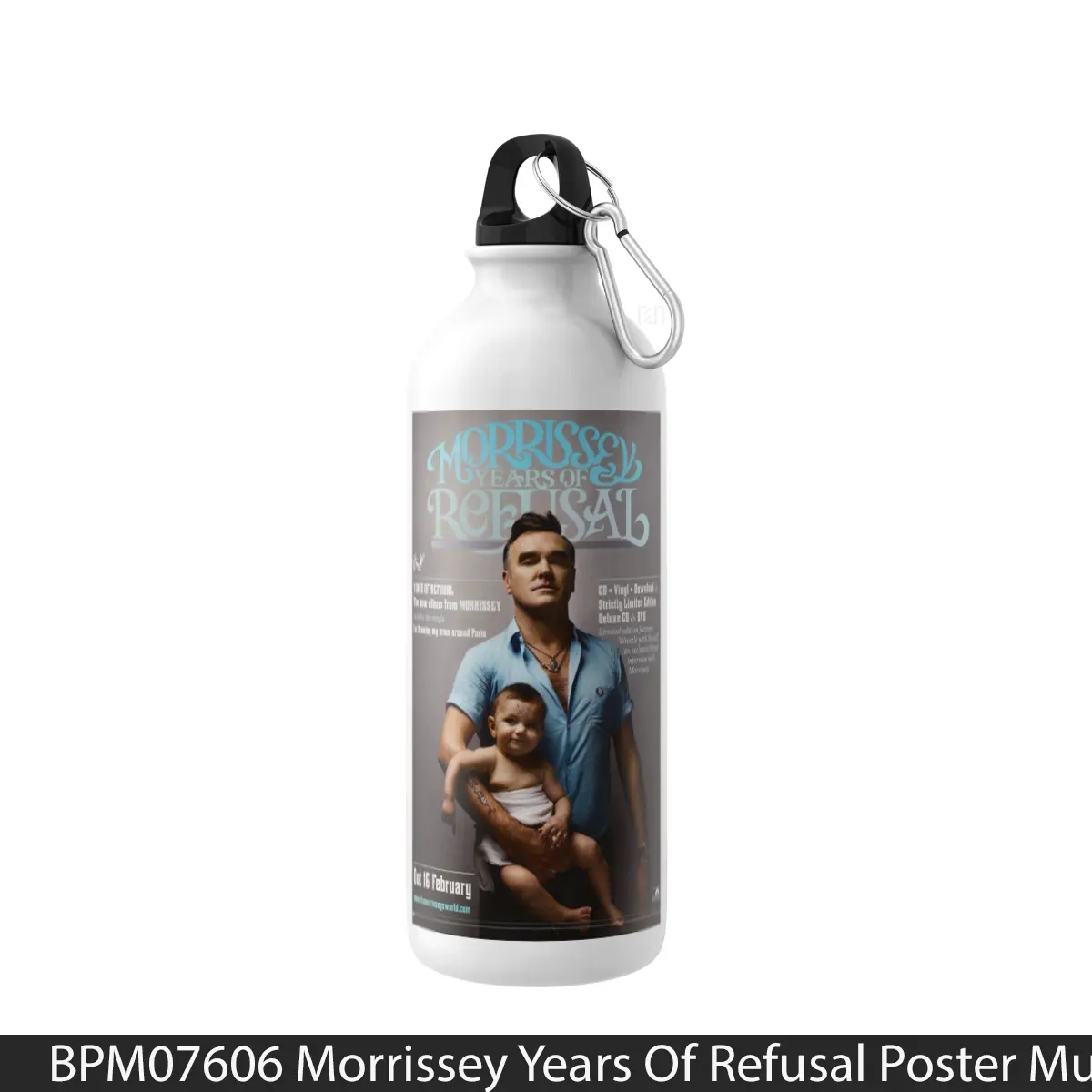 Botol Morrissey Years Of Refusal - Music Sport Bottle