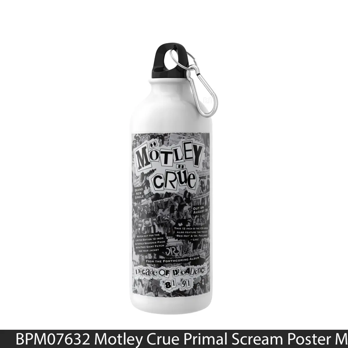 Botol Motley Crue Primal Scream - Music Sport Bottle