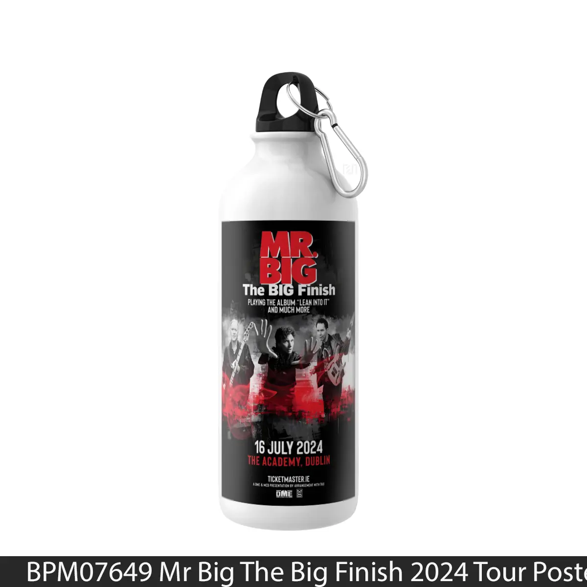 Botol Mr Big The Big Finish 2024 Tour - Music Sport Bottle